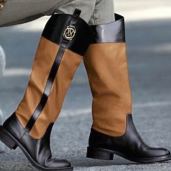 Victoria's Secret Shoes - ✨ Victoria’s Secret ✨ black and taupe riding boot